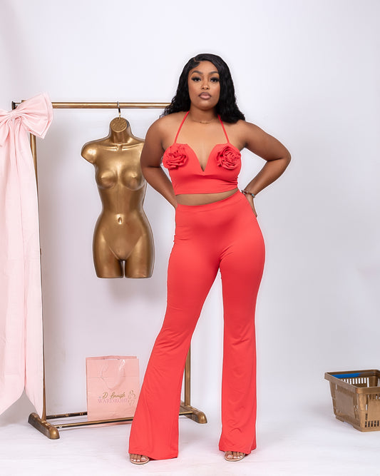 Coral Jumpsuit